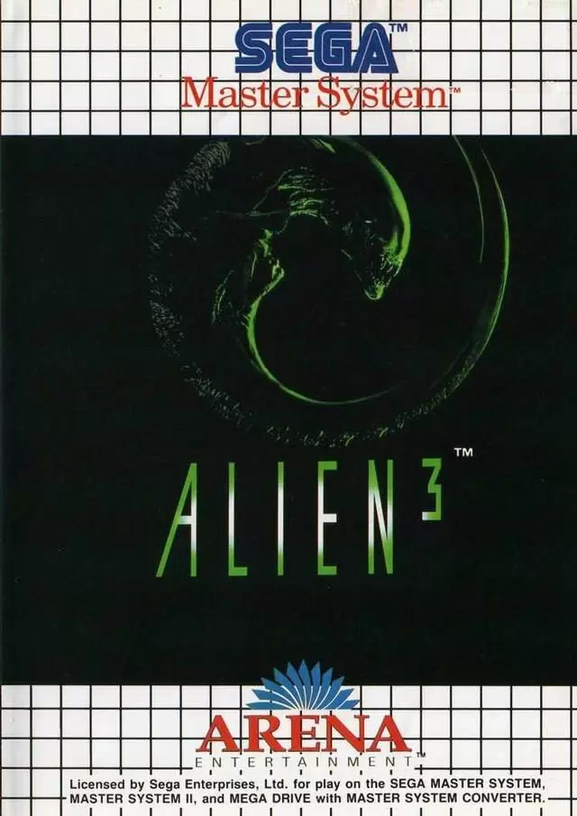 SEGA Master System Games - Alien 3