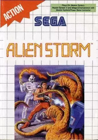 EUR - European Master System Games - Alien Storm