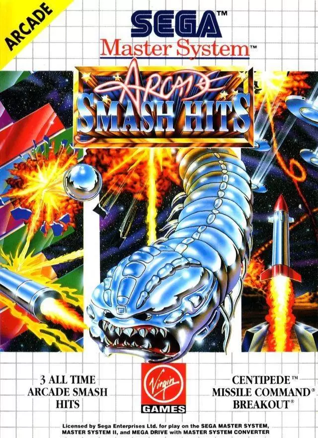 SEGA Master System Games - Arcade Smash Hits