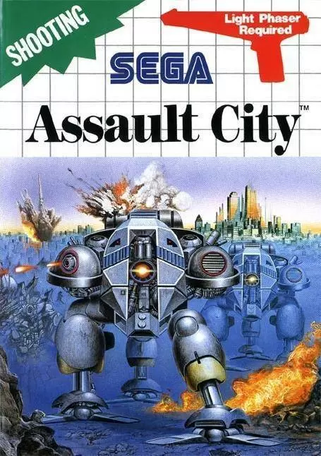 SEGA Master System Games - Assault City