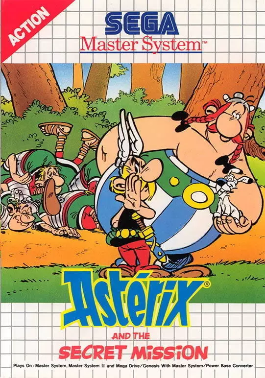 SEGA Master System Games - Asterix and the Secret Mission