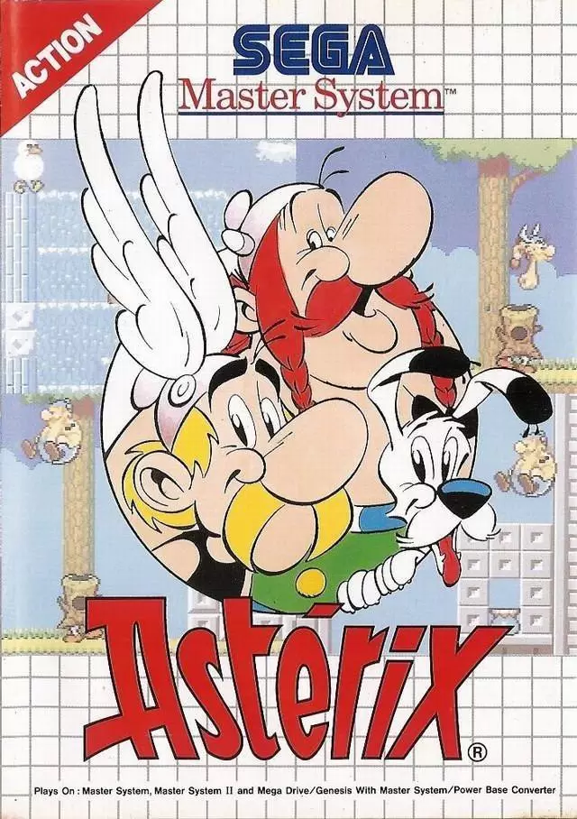 SEGA Master System Games - Asterix
