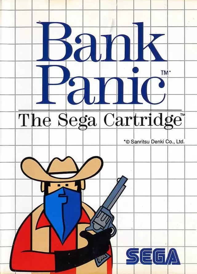 SEGA Master System Games - Bank Panic