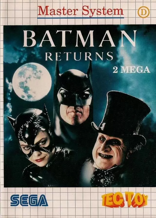 Jeux SEGA Master System - Batman Returns