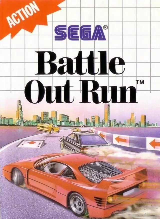 SEGA Master System Games - Battle Out Run