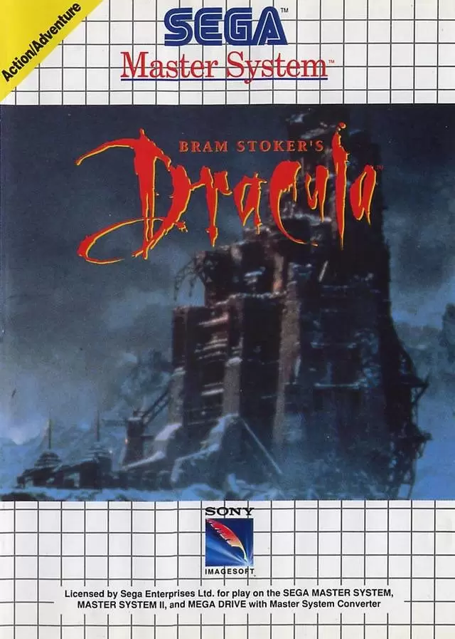 Jeux SEGA Master System - Bram Stoker\'s Dracula