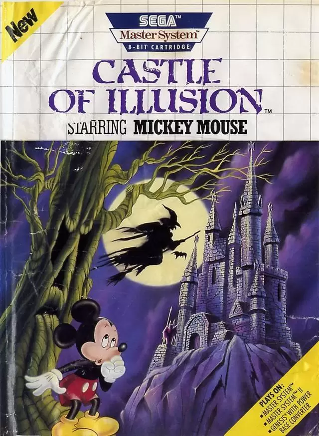 SEGA Master System Games - Castle of Illusion Starring Mickey Mouse