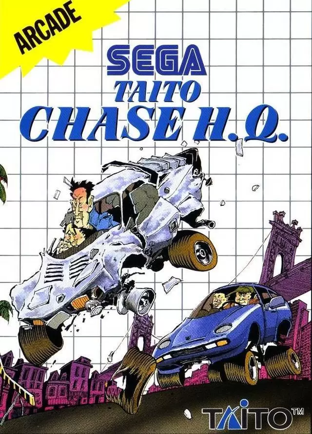SEGA Master System Games - Chase H.Q.