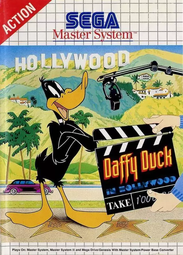 Jeux SEGA Master System - Daffy Duck in Hollywood