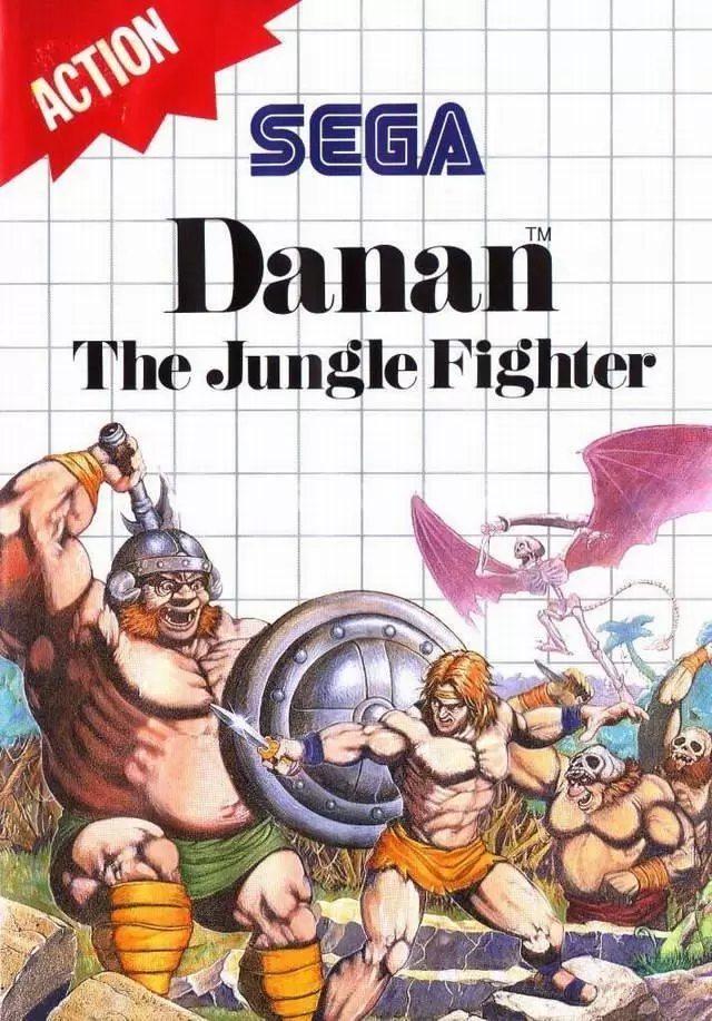 SEGA Master System Games - Danan: The Jungle Fighter