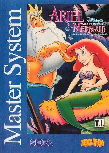 SEGA Master System Games - Disney\'s Ariel: The Little Mermaid