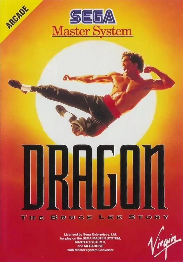 SEGA Master System Games - Dragon: The Bruce Lee Story