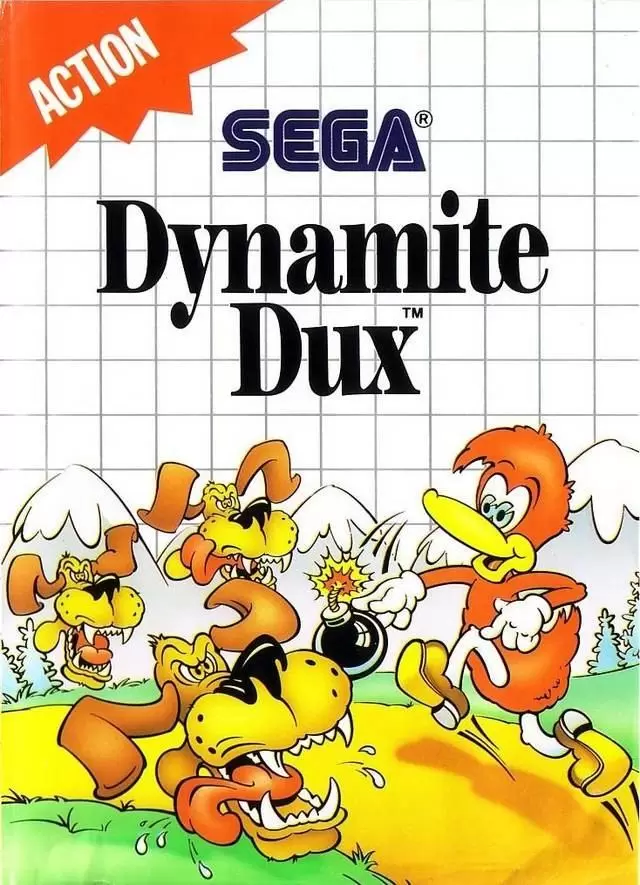 SEGA Master System Games - Dynamite Dux