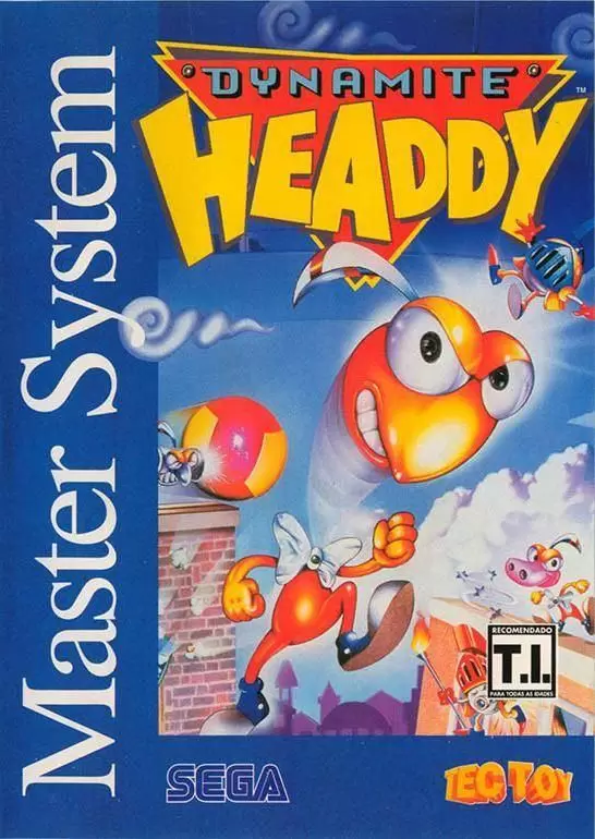 SEGA Master System Games - Dynamite Headdy