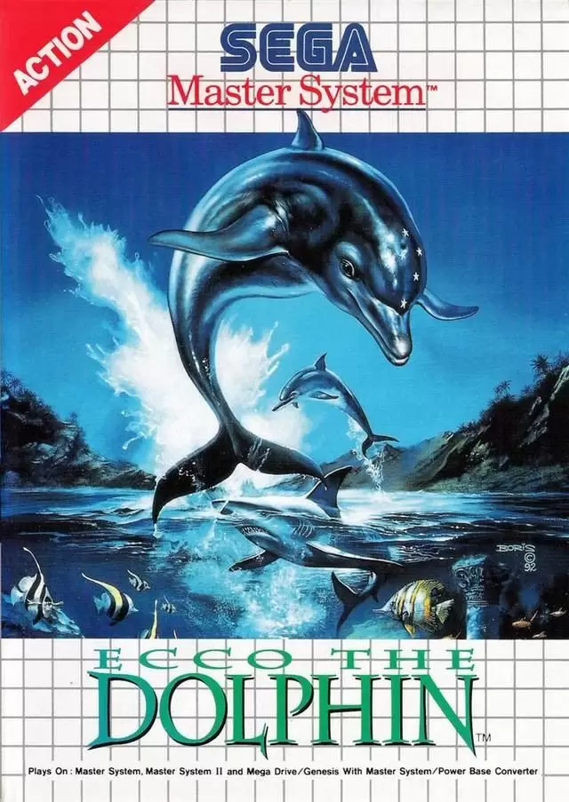 SEGA Master System Games - Ecco the Dolphin