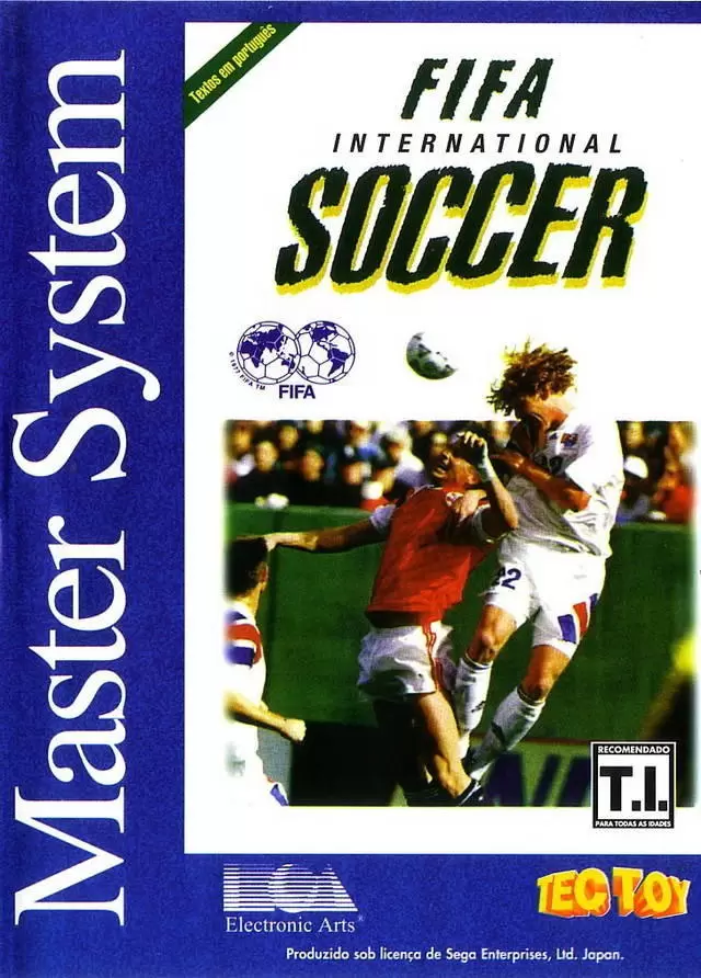 SEGA Master System Games - FIFA International Soccer