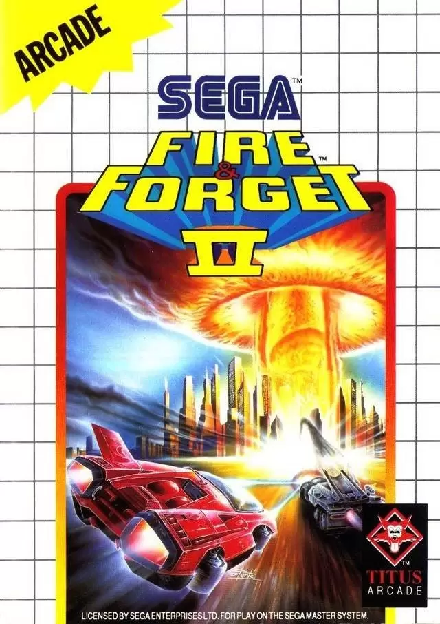 SEGA Master System Games - Fire & Forget II