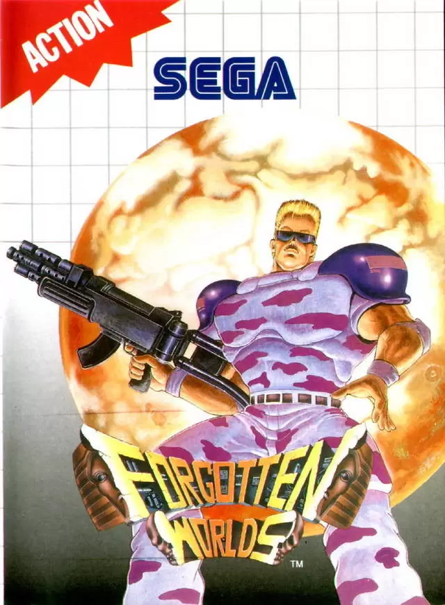 Jeux SEGA Master System - Forgotten Worlds