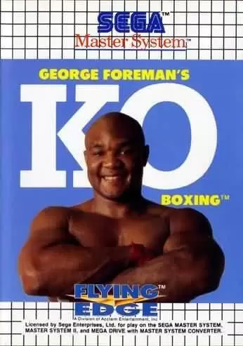 Jeux SEGA Master System - George Foreman\'s KO Boxing