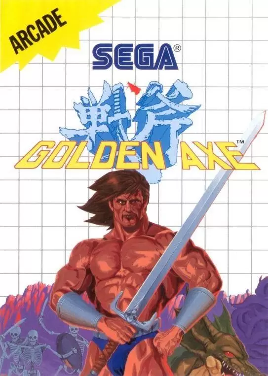 SEGA Master System Games - Golden Axe