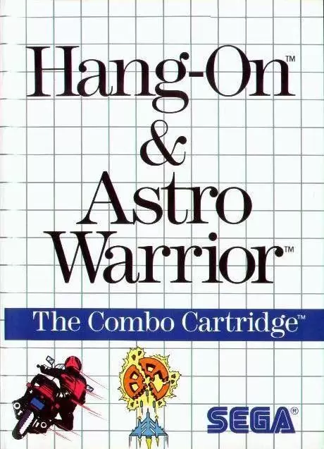 Jeux SEGA Master System - Hang-On & Astro Warrior