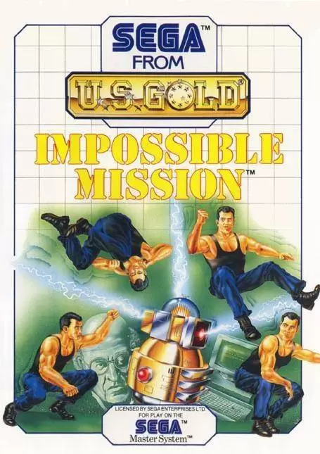 SEGA Master System Games - Impossible Mission