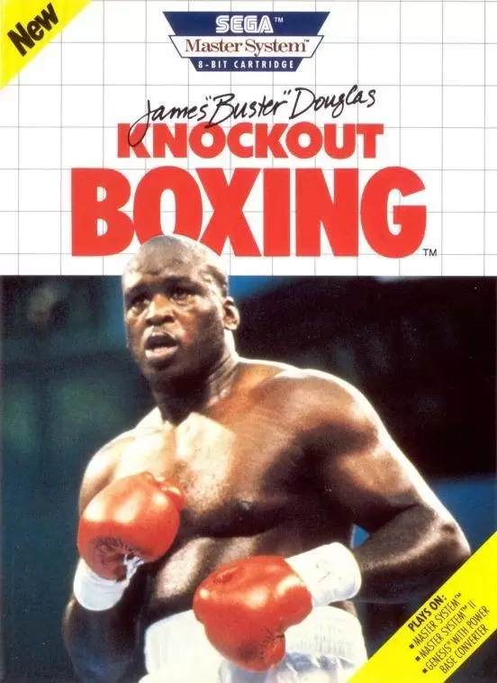 SEGA Master System Games - James \'Buster\' Douglas Knockout Boxing