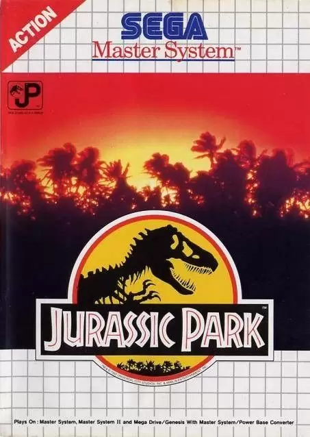 Jeux SEGA Master System - Jurassic Park