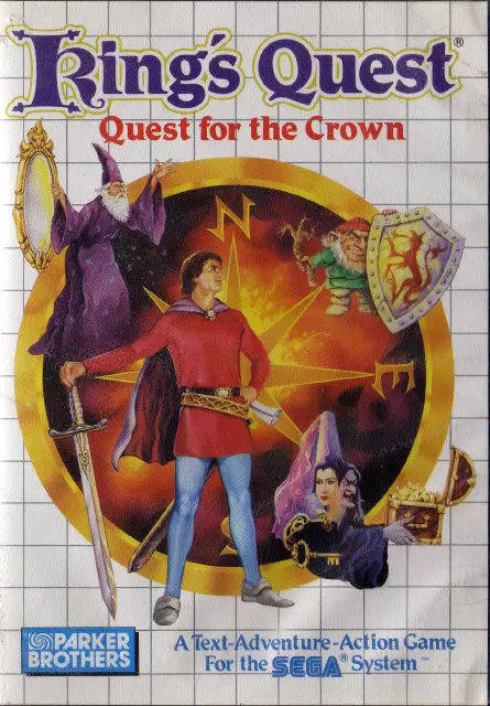Jeux SEGA Master System - King\'s Quest: Quest for the Crown