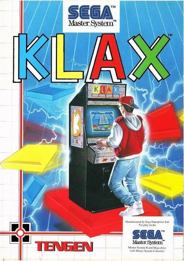SEGA Master System Games - Klax