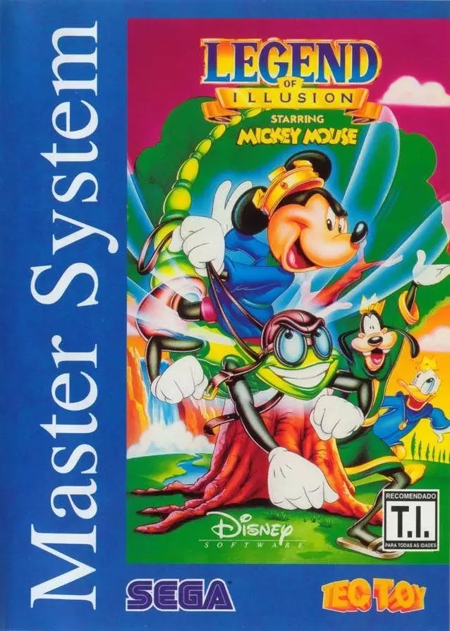 SEGA Master System Games - Legend of Illusion starring Mickey Mouse