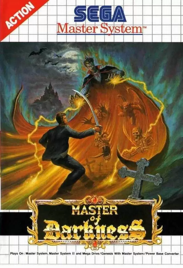 SEGA Master System Games - Master of Darkness