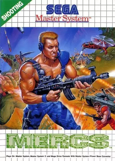 EUR - European Master System Games - Mercs