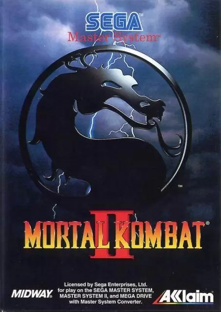 SEGA Master System Games - Mortal Kombat II