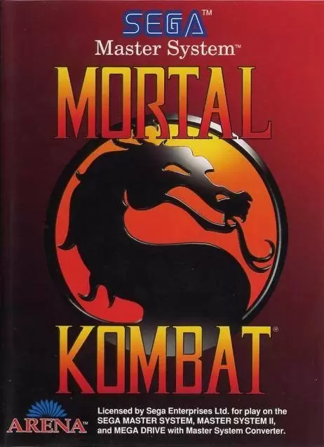 SEGA Master System Games - Mortal Kombat