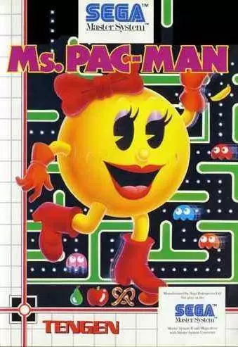 SEGA Master System Games - Ms. Pac-Man