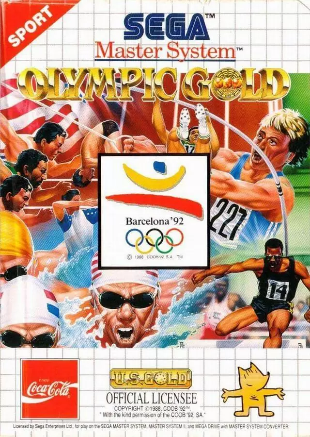 SEGA Master System Games - Olympic Gold: Barcelona \'92