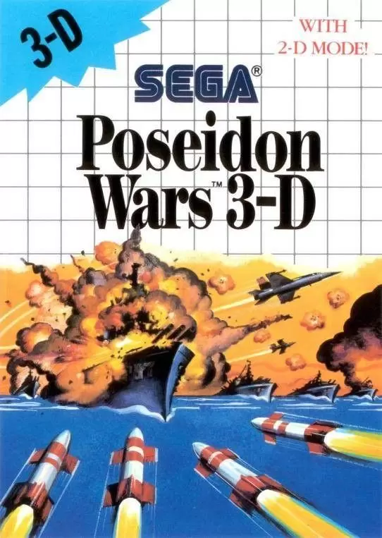 SEGA Master System Games - Poseidon Wars 3-D