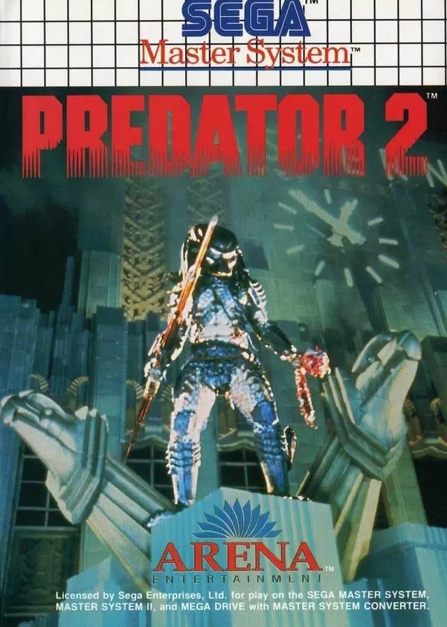 SEGA Master System Games - Predator 2