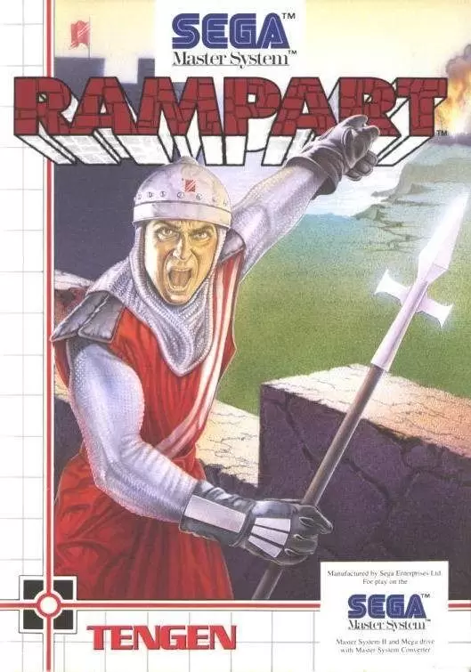SEGA Master System Games - Rampart