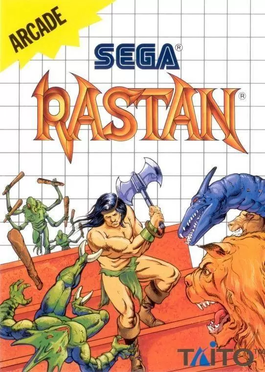 SEGA Master System Games - Rastan