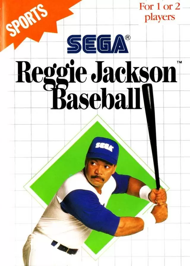 Jeux SEGA Master System - Reggie Jackson Baseball