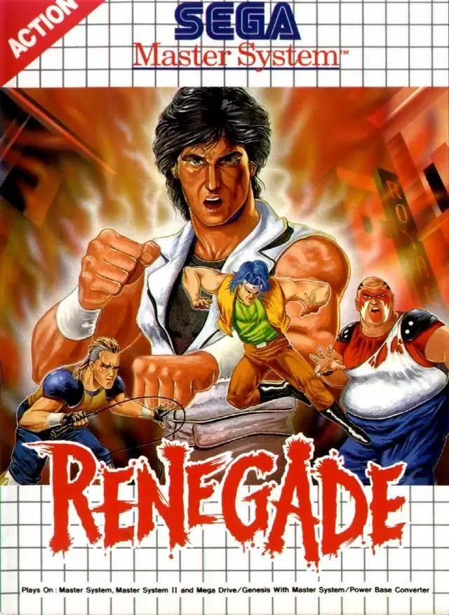 SEGA Master System Games - Renegade