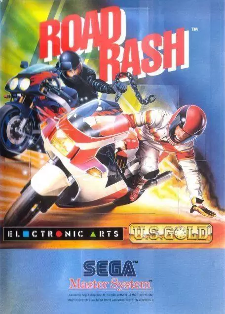 SEGA Master System Games - Road Rash