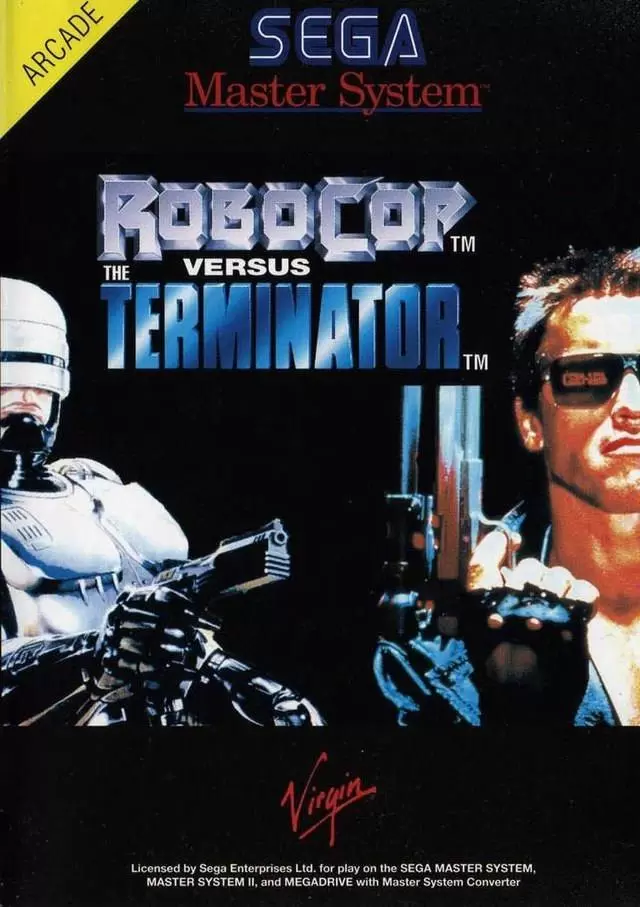 SEGA Master System Games - RoboCop Versus The Terminator