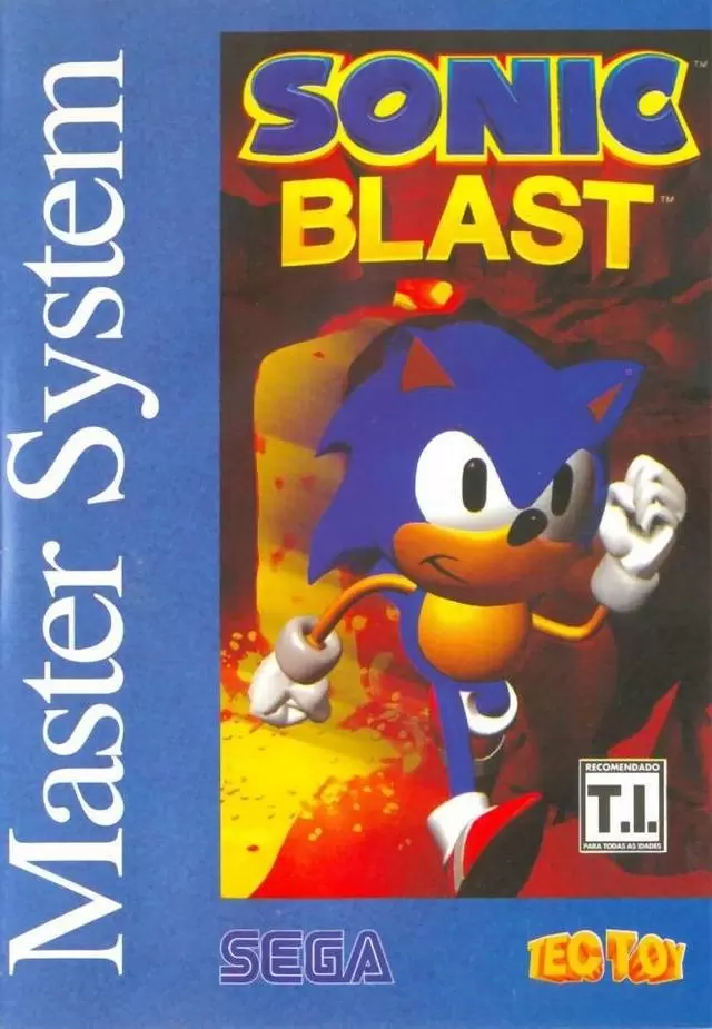 SEGA Master System Games - Sonic Blast