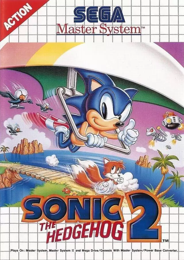 SEGA Master System Games - Sonic the Hedgehog 2