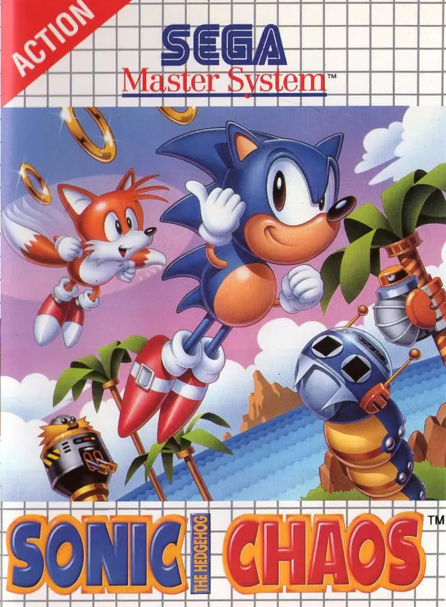 SEGA Master System Games - Sonic the Hedgehog Chaos