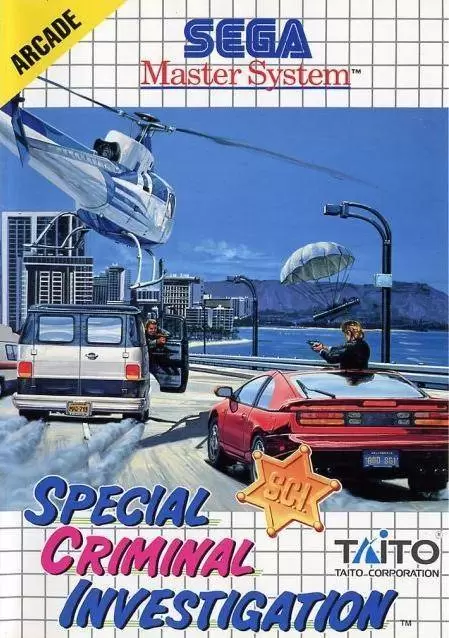 SEGA Master System Games - Special Criminal Investigation