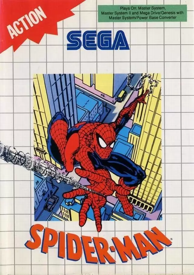 SEGA Master System Games - Spider-Man